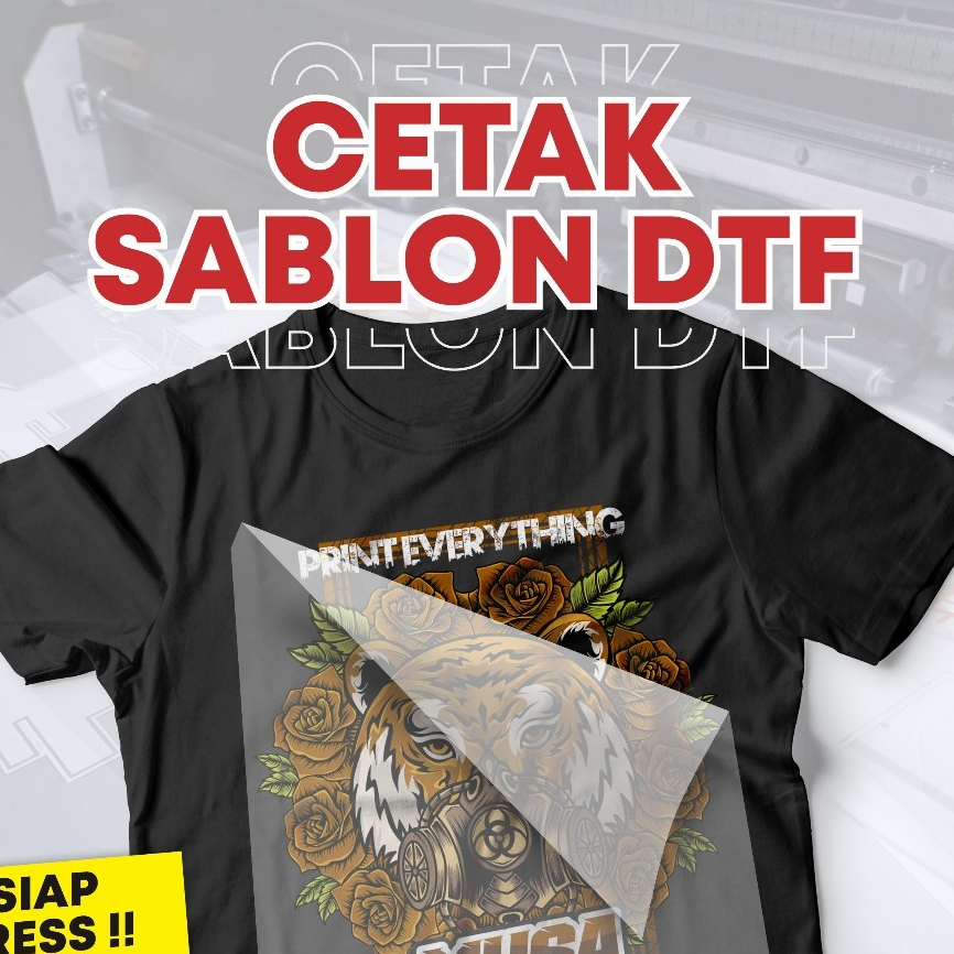 

*KHUSUS FILE SIAP CETAK* Sablon DTF Lebar 60cm | Sablon Setrika | Bergaransi