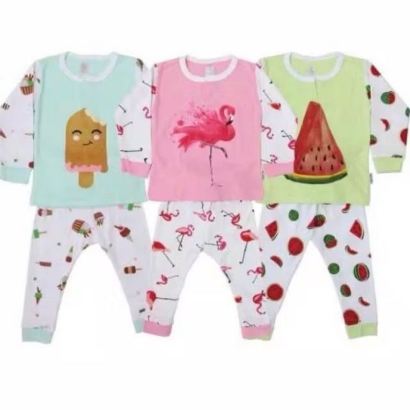 kazel piyama anak perempuan watermelon (dus 5)