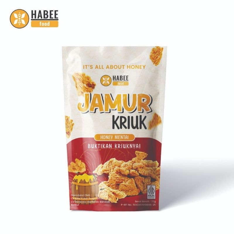 

JAMUR KRIUK HONEY MENTAI