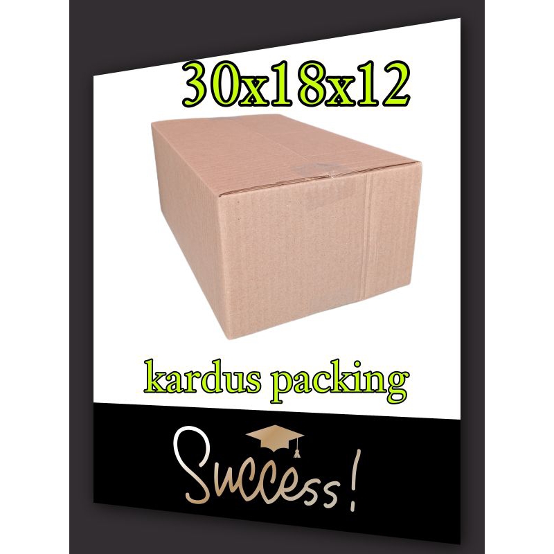 

kardus packing UK 30x18x12 kardus kecil kardus besar