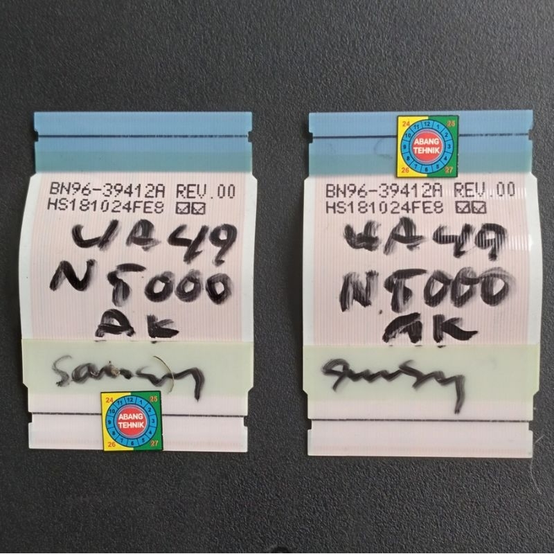 KABEL TICON UA49N5000AK FLEXYBEL TCON SAMSUNG TV LED MODEL UA49N5000