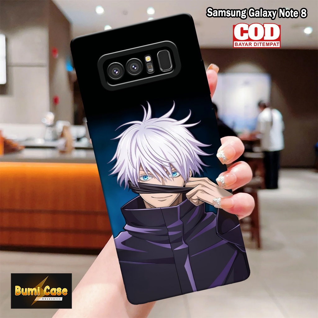 Bumi Case Samsung Galaxy Note 8 - Fashion Case Anime - Softcase Pro Camera Samsung Galaxy Note 8 - C