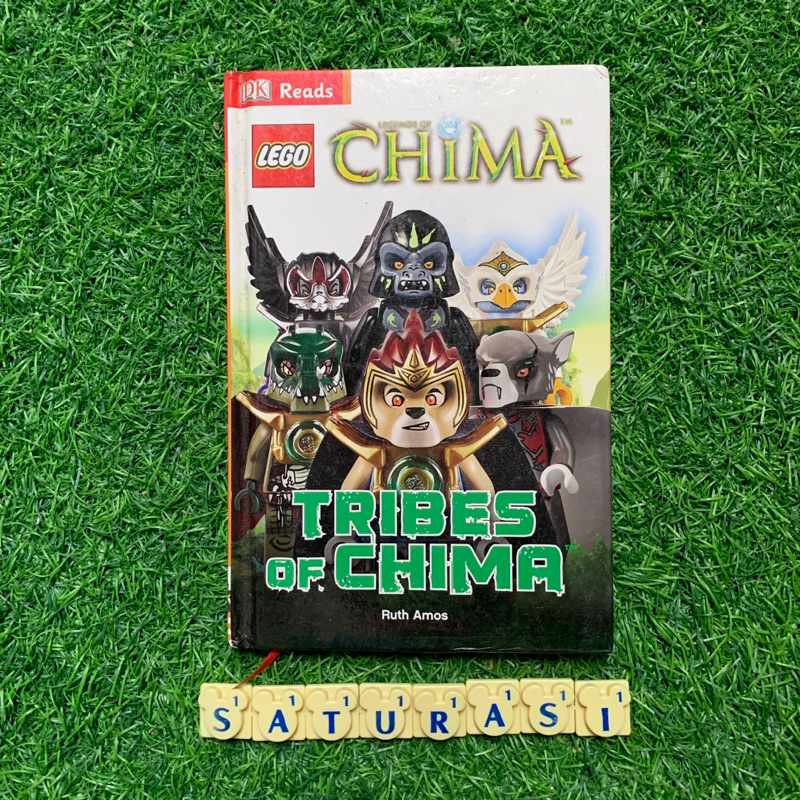 (Saturasi Preloved) DK Reads : Lego Chima Tribes of Chima (Hard Cover) - Buku Cerita Anak Import