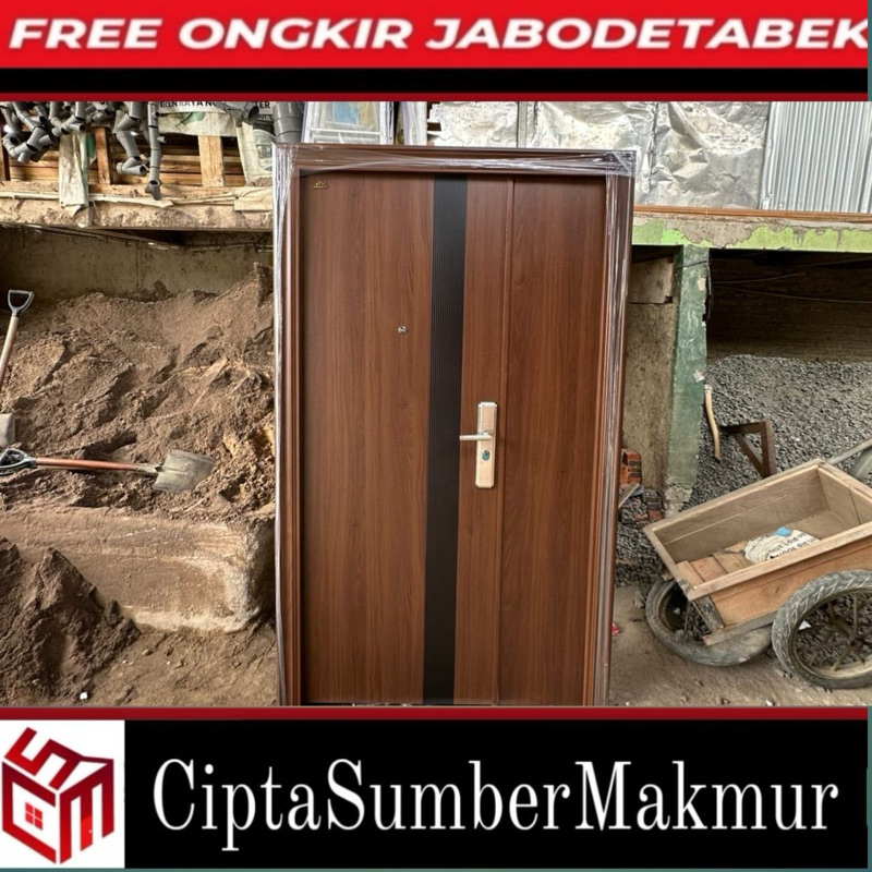 PINTU BAJA UTAMA / PINTU BAJA FORTRESS MOTHER AND SON TYPE 120.17 (120x210)