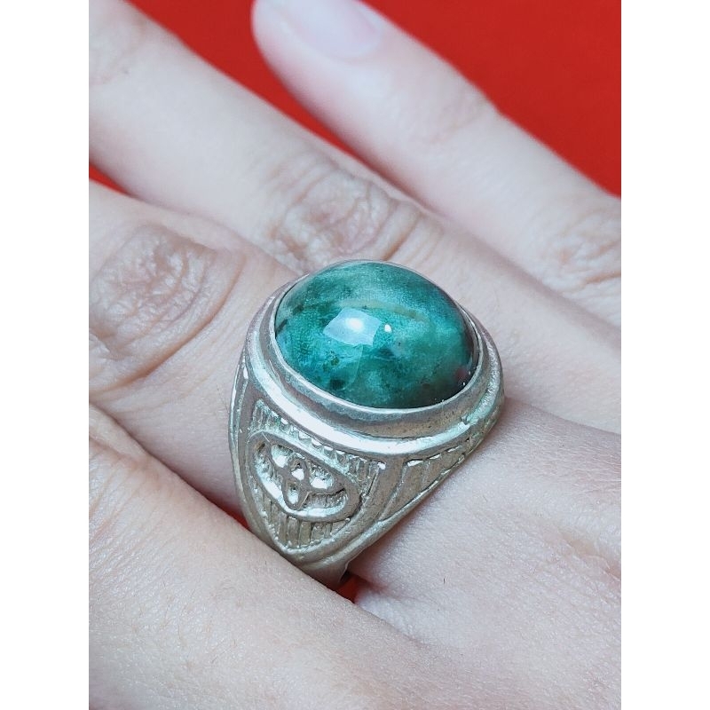 Cincin Akik Batu Giok Aceh