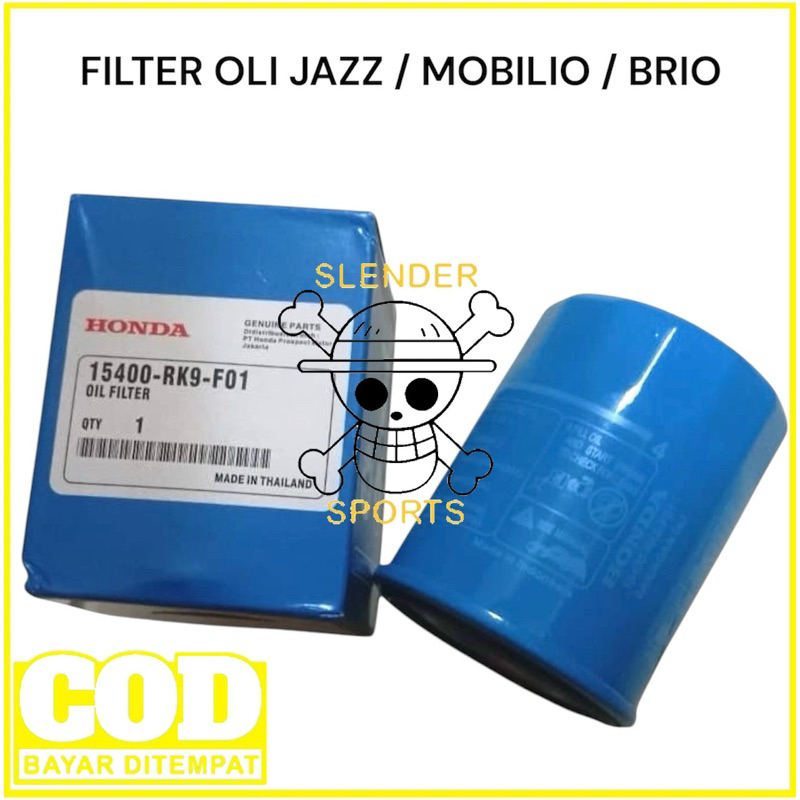 FILTER OLI JAZZ - FILTER OIL HONDA JAZZ MOBILIO CRV BRIO - OIL FILTER HONDA