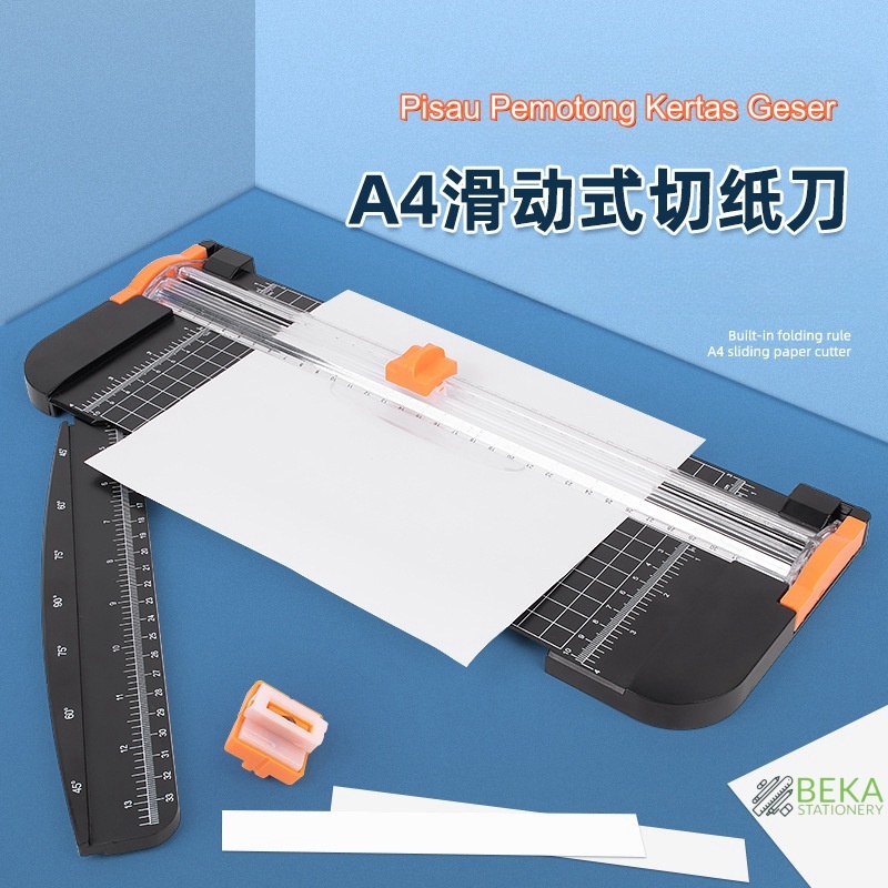 

Alat Potong Kertas / Paper Cutter / Paper Trimmer A4 / Refill Blade -BEKA Stationery