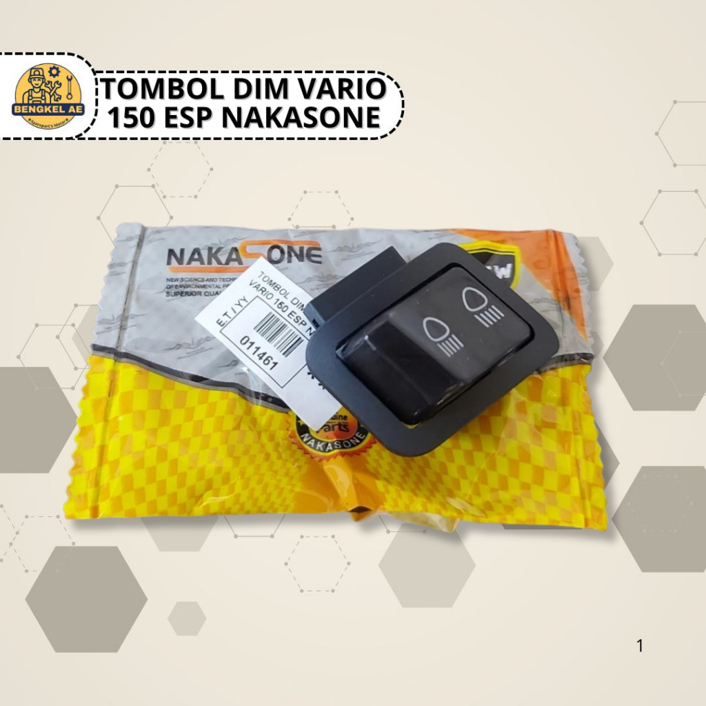 Tombol Dim Vario 150 ESP || Saklar Dimmer Dim Lampu Dimmer Switch Motor Honda Vario 150 Esp Merk Nak