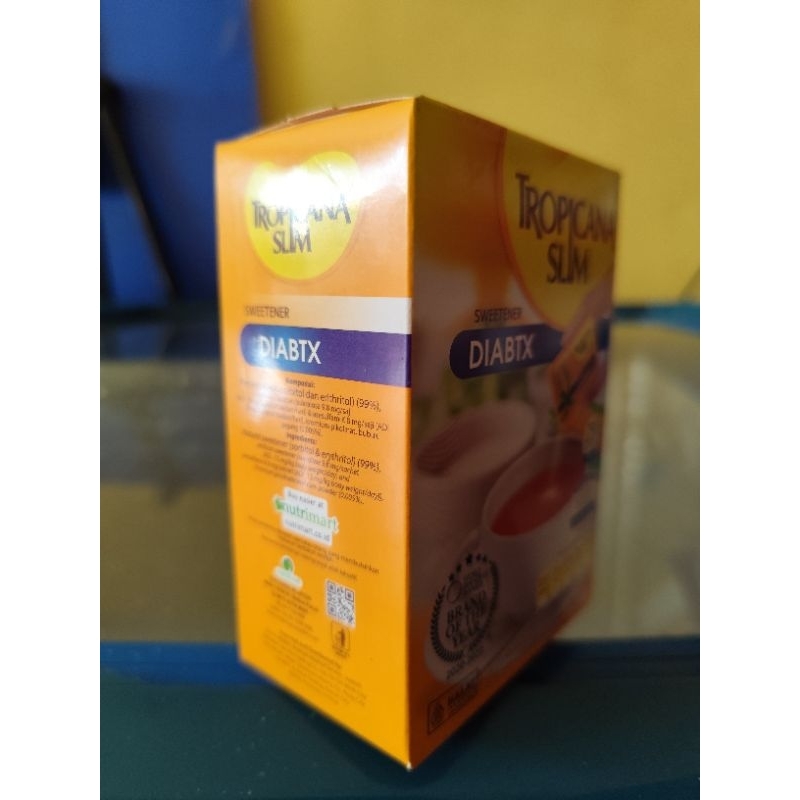 

TROPICANA SLIM DIABTX SWEETENER 25 sachet