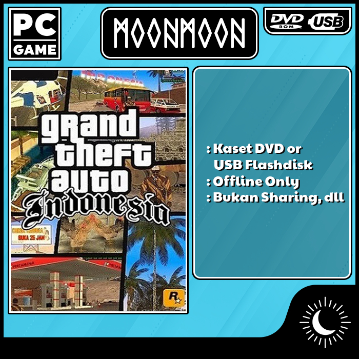 Grand Theft Auto Extreme Indonesia / GTA EI (2014) Game PC Laptop
