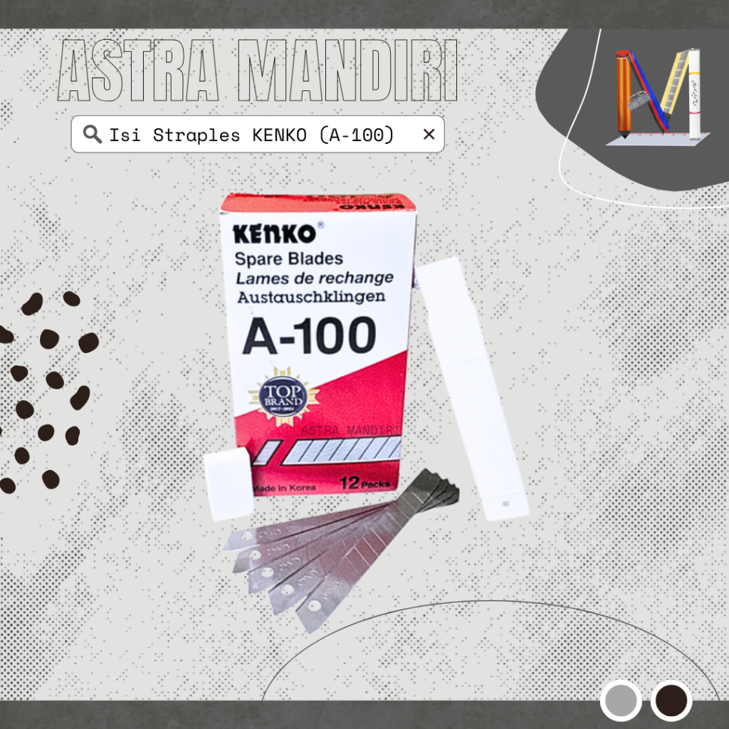 

Isi Straples KENKO (A-100)