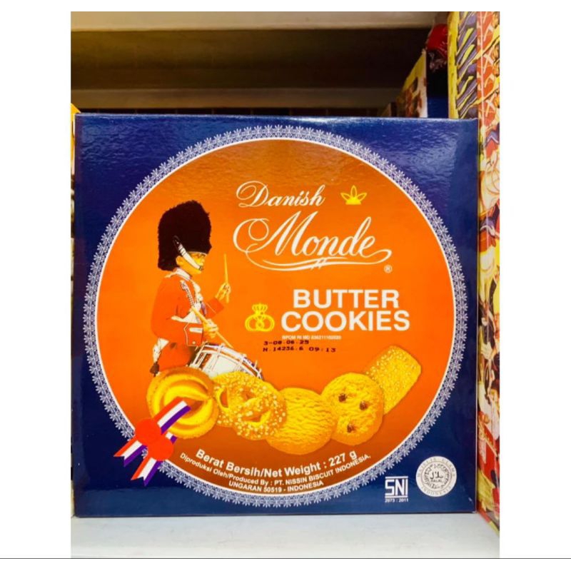 

MONDE BUTTER COOKIES 227GR BISA OJOLL LGSG KIRIM