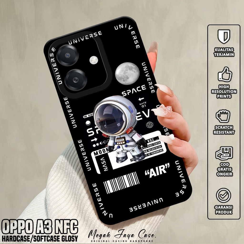 Case Hp OPPO A3 NFC - Casing OPPO A3 NFC Motif PLNT - Silikon OPPO A3 NFC - Softcase Hp OPPO A3 NFC 