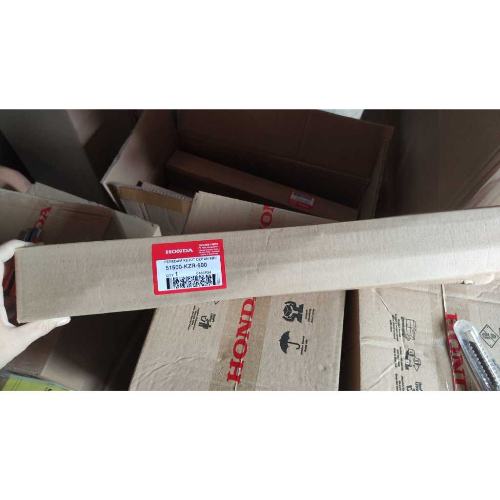 AS SHOCK DEPAN ASSY KIRI Vario Techno 125 FI CBS ISS (2013 - 2015) / 51500-KZR-600 ORIGINAL AHM