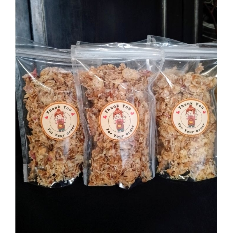 

Bawang goreng murni crispy/homemade/halal /gratis bubble wrap
