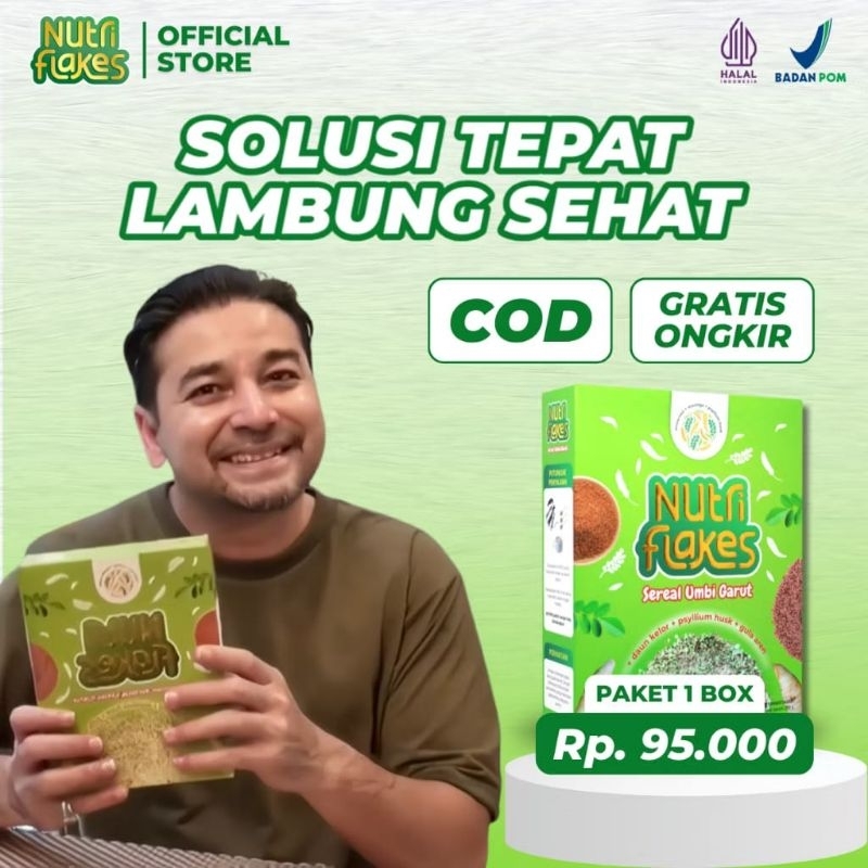 

Teraampuh NutriFlakes bantu Atasi Asam Lambung magg dan gangguan pencernaan
