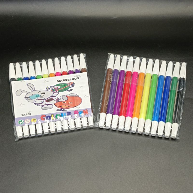 

SPIDOL 12 WARNA 838 MARVELOUS ISI 12 SET