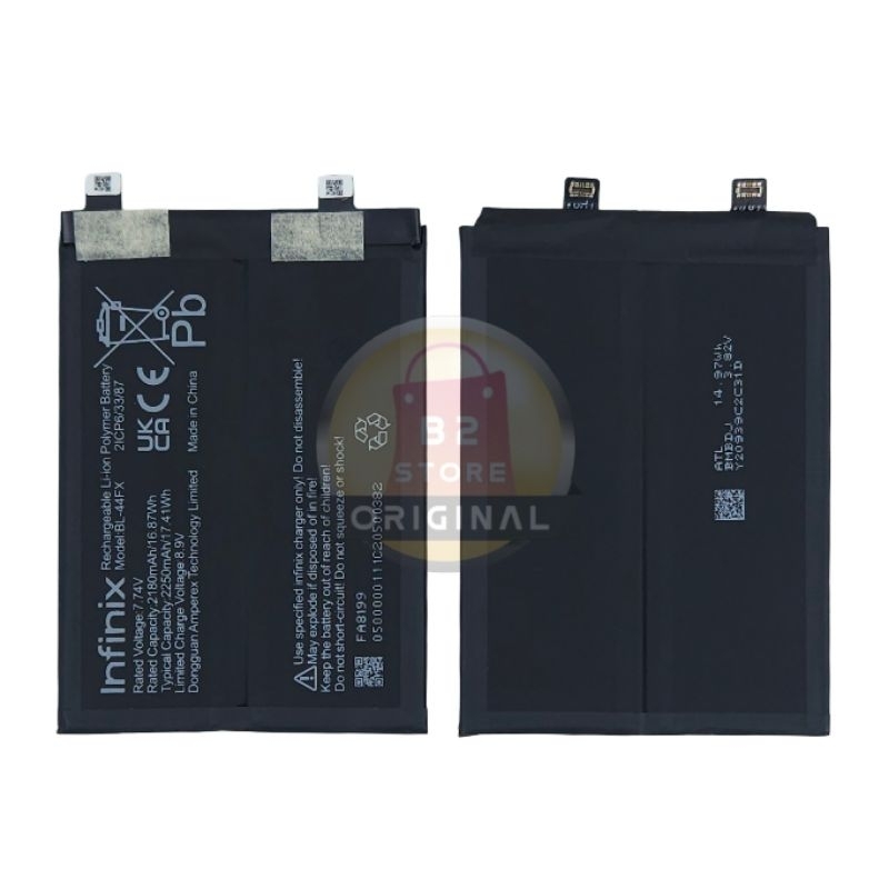 BATERAI BATTERY INFINIX NOTE 12 VIP X672 BL-44FX