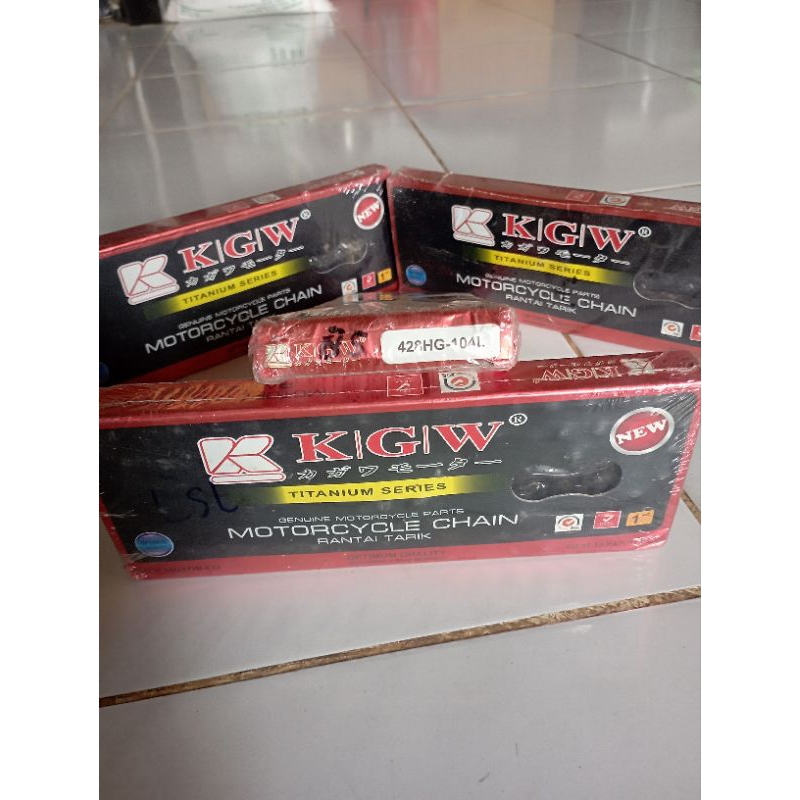 RANTAI KGW 428H-104 RANTAI MOTOR