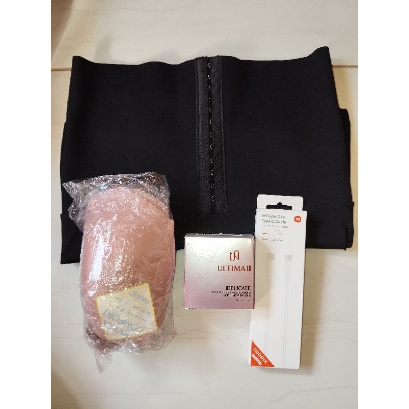 Preloved Ultima II Delicate Translucent Face Powder, Legging Korset, Mi Type C to Type C Cable, Jean