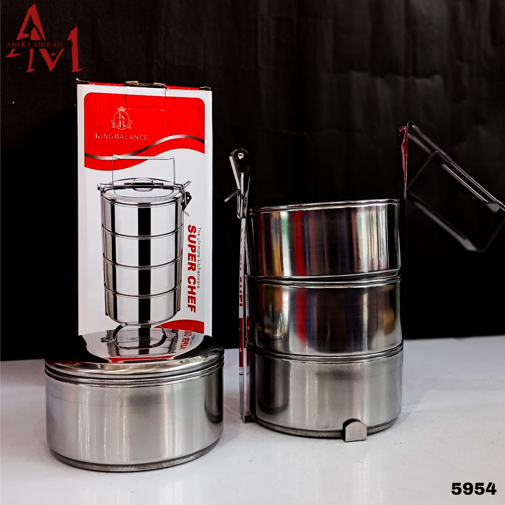 KING BALANCE RANTANG KECIL STAINLESS SUSUN 2 (5953) / SUSUN 4 (5954)