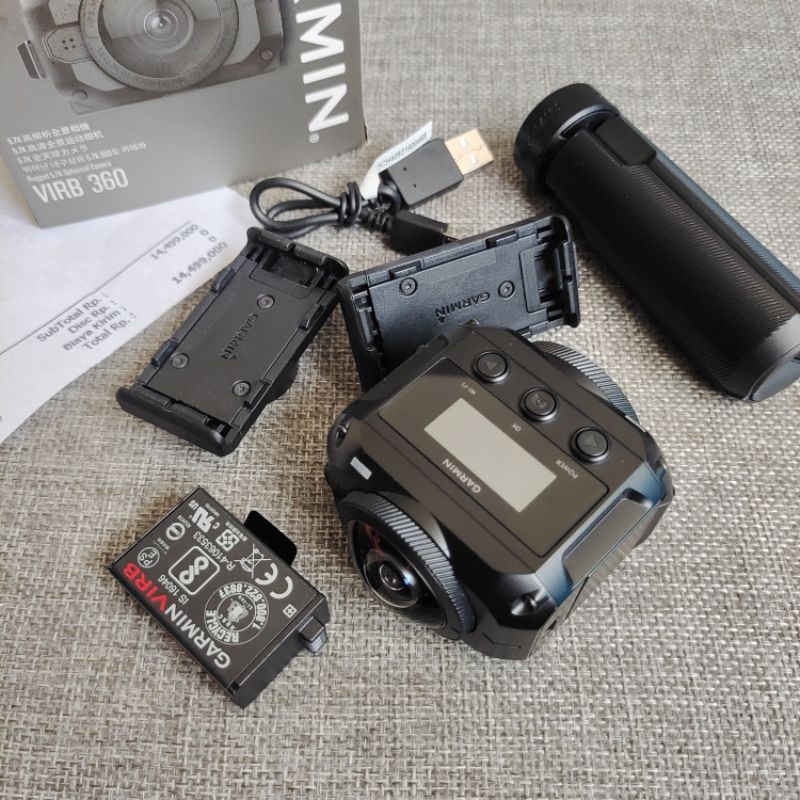 Garmin Virb 360 Spherical 5.7K Video Action Cam 360 Wifi Nfc Bluetooth 4K