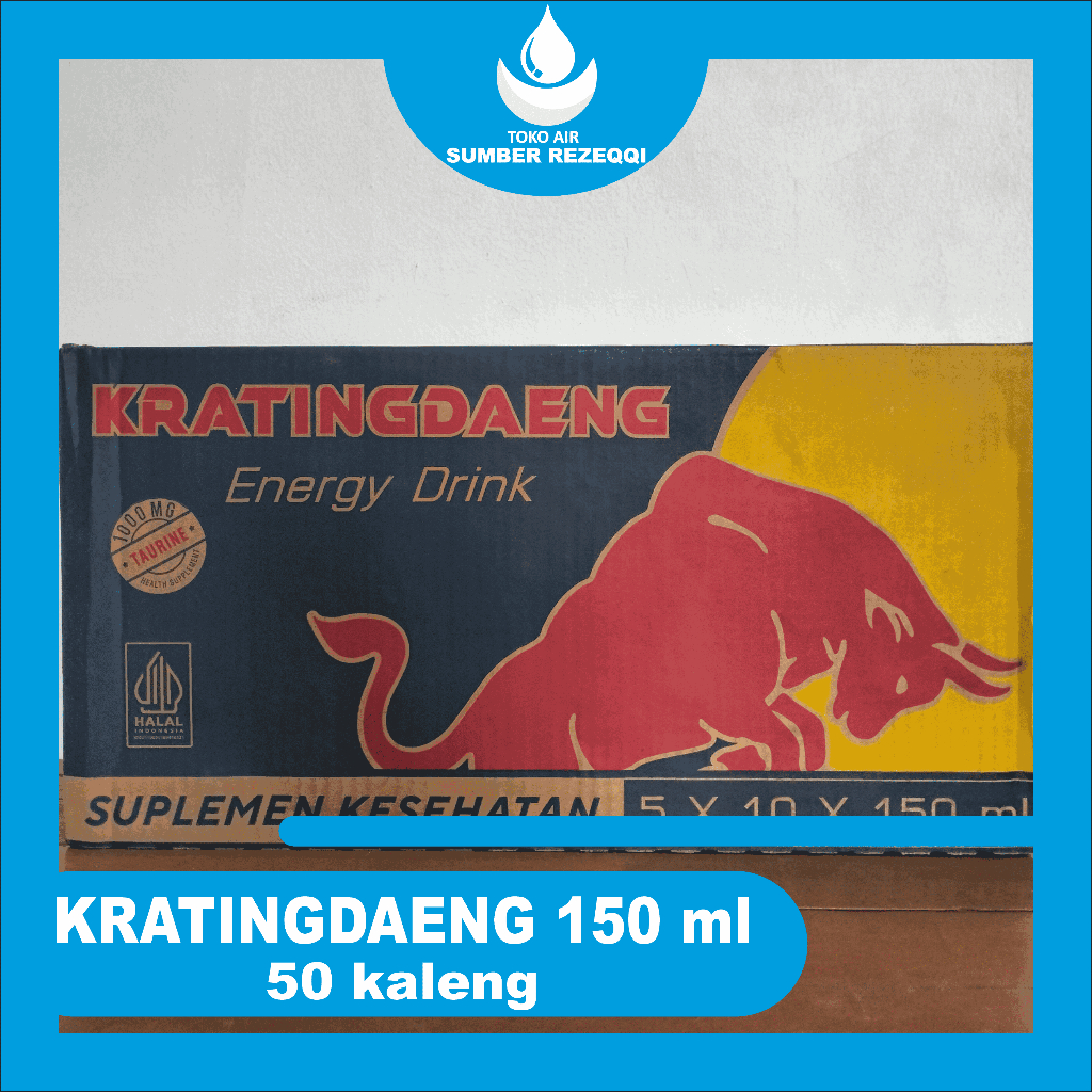 

KRATINGDAENG 150 ml (50 BOTOL) MINUMAN SODA