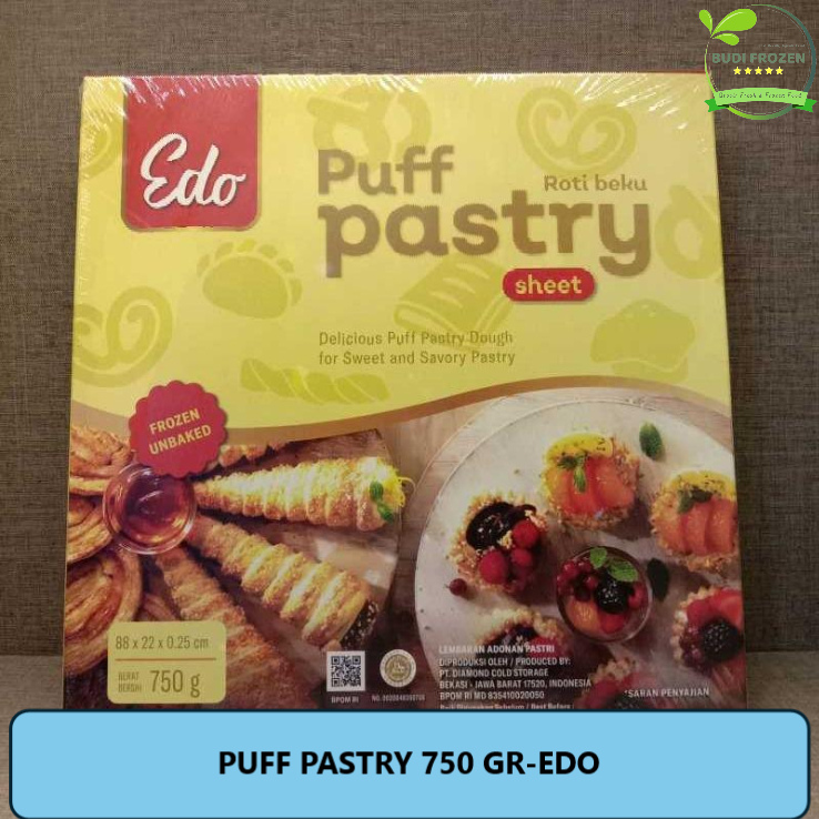 

PUFF PASTRY EDO / KULIT PASTRY EDO / DANISH PUFF PASTRY - EDO