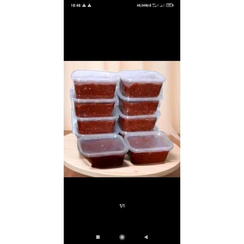 

SAMBEL PECEL WONOGIRI 500GRAM( ISI 2 BOX 260 GRAM)ASLI 100 TANPA CAMPURAN