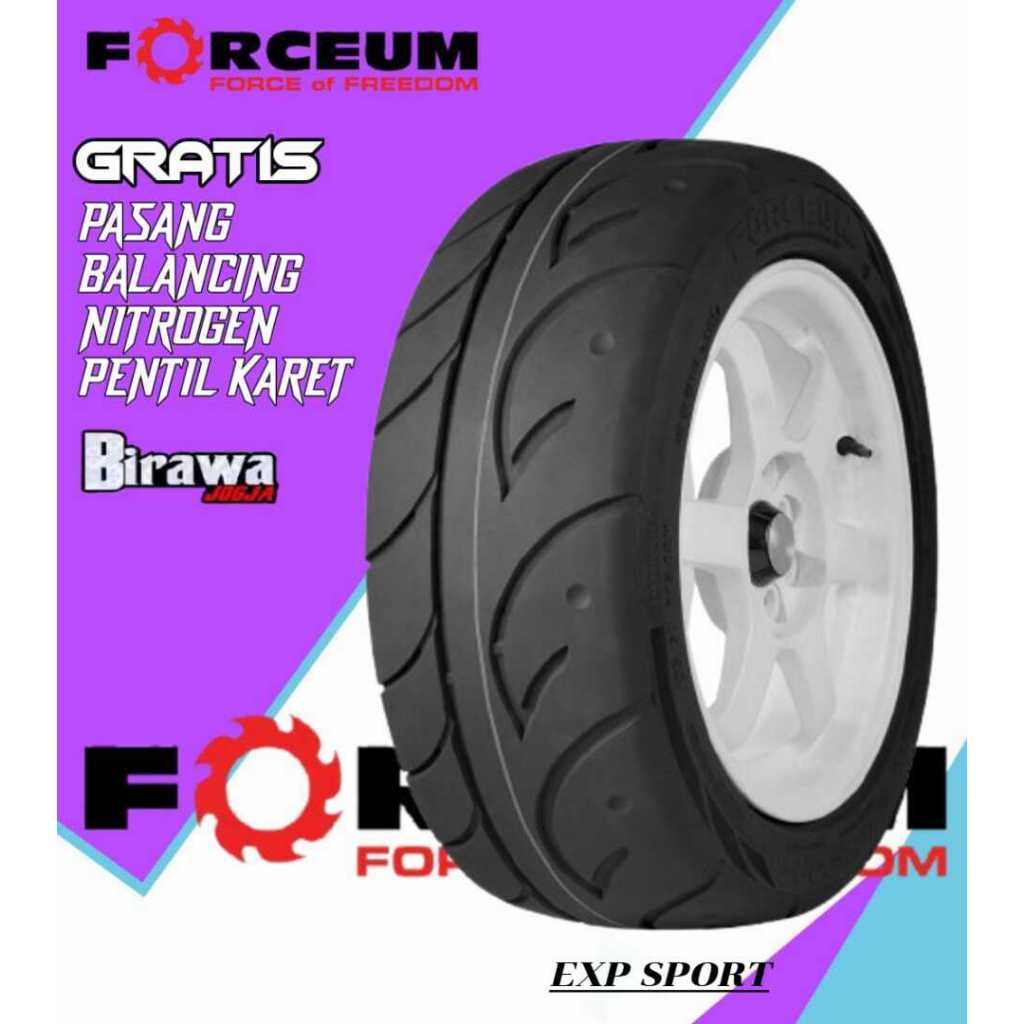 Ban Mobil Semi Slick Ring 15 Merk Forceum Exp Sport 195 55 R15 Tubeless Murah Daerah Jogja