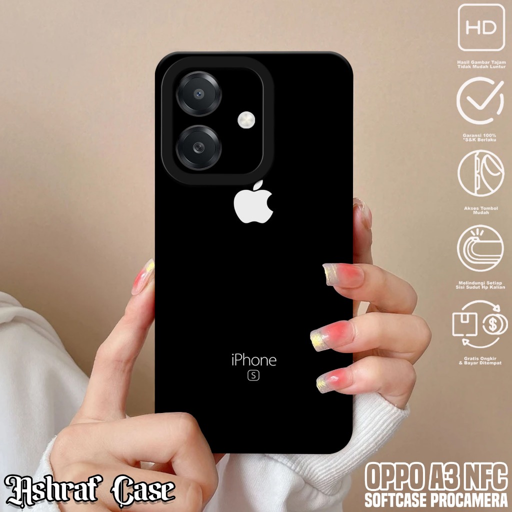 Case Oppo A3 NFC - Softcase Hp Oppo A3 NFC ( BRAND ) Silikon Oppo A3 NFC - Casing Hp Oppo A3 NFC - K