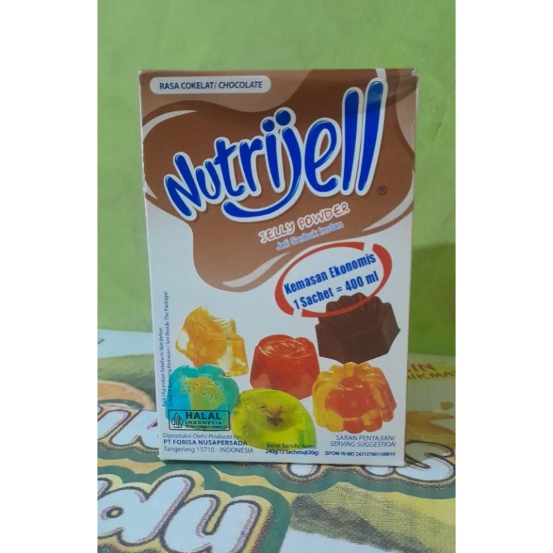 

Nutrijell 1box isi 12