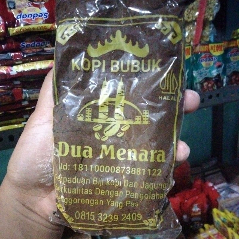 

kopi hitam cap dua menara