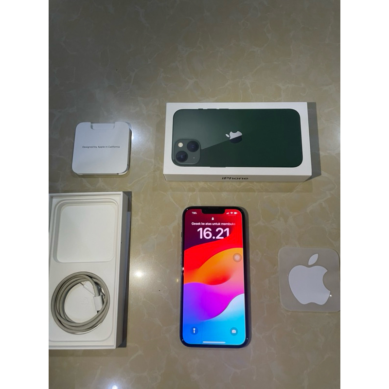 Iphone 13 Green 128 GB IBOX