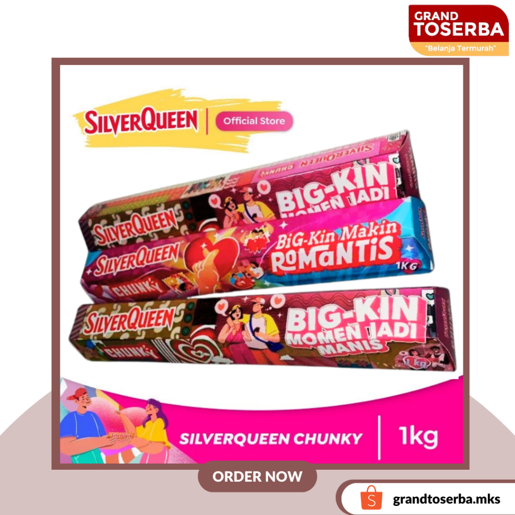 

SILVERQUEEN JUMBO 1KG - PERSEDIAAN TERBATAS