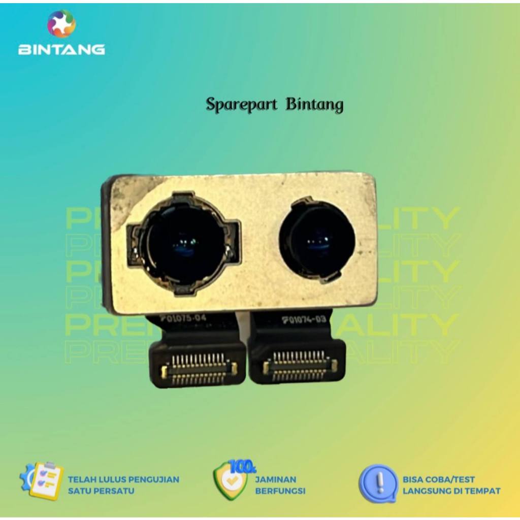 PARTS FLEXIBEL KAMERA BELAKANG IPHONE 8+