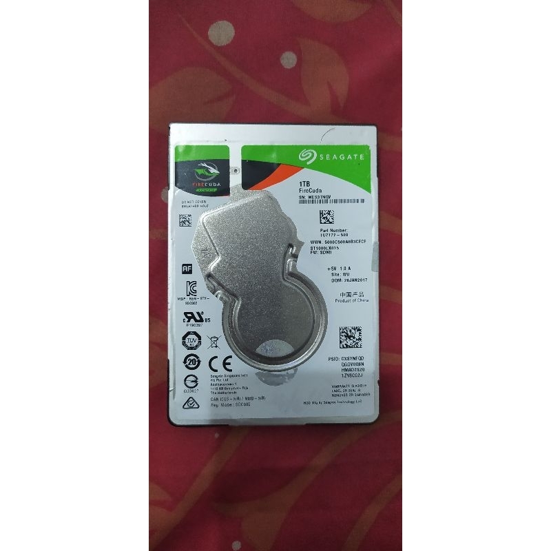 SSHD 1TB FIRECUDA SEAGATE