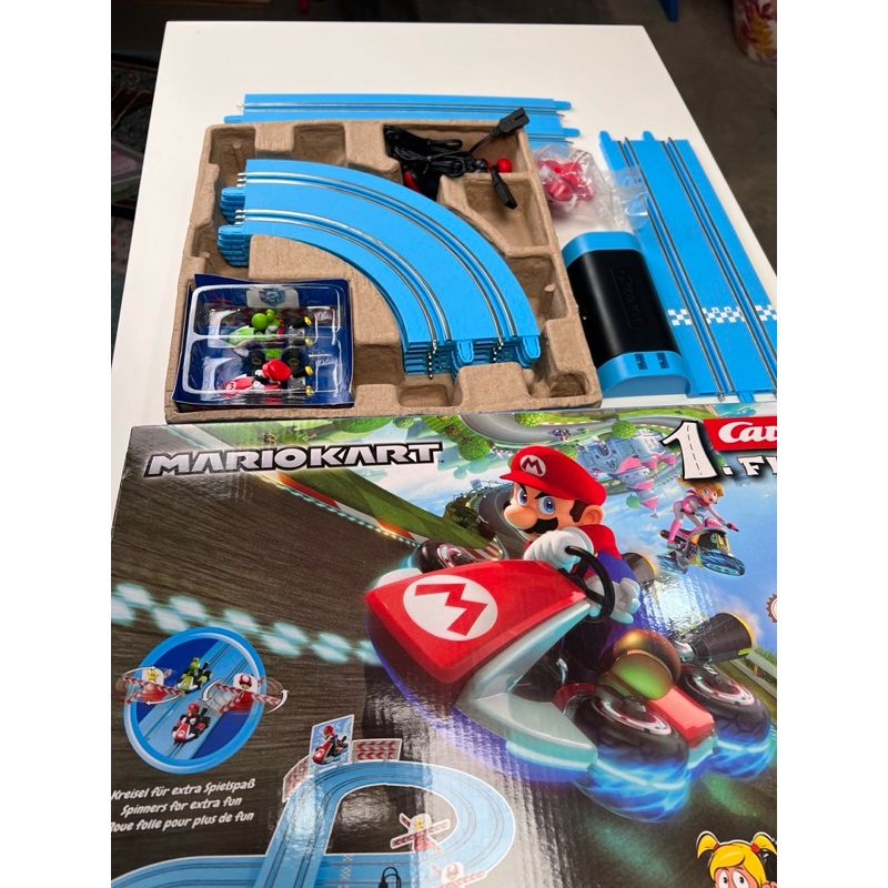 Pre Loved Carrera First Mario Kart Electronic Racing Game Mario vs Luigi