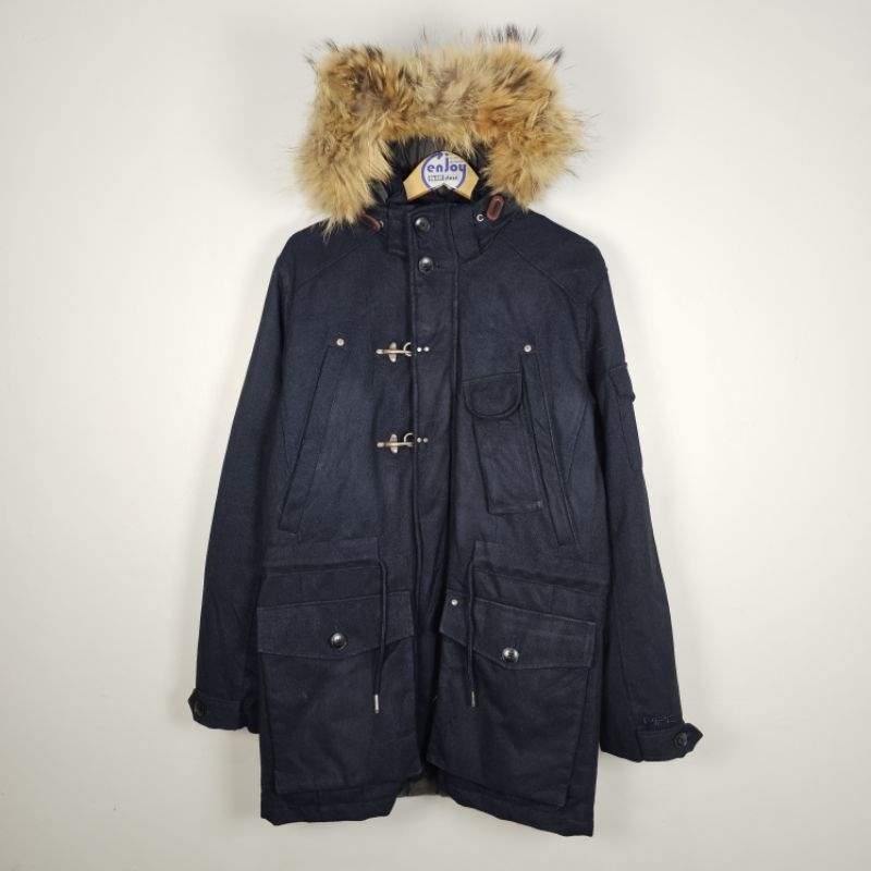 jacket down winter musim dingin bulang gunung fur WHYPLUS7 second preloved