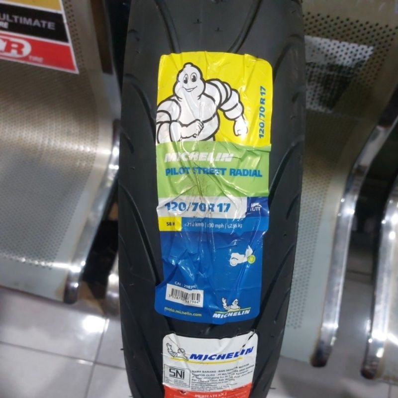 MICHELIN RADIAL 120/70-17 TUBELESS
