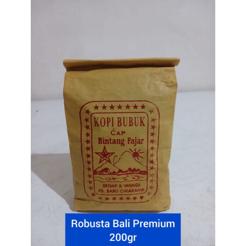 

Kopi Bubuk Robusta Bali Premium Coffee -200Gram