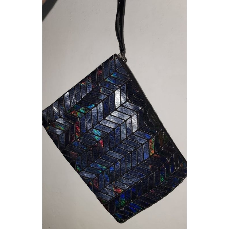 Preloved jill stuart pouch (clutch) asli