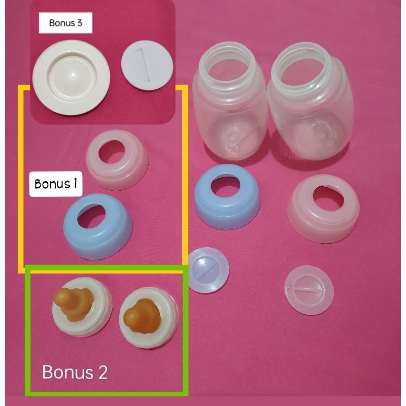 Unimom Botol Asi Perah dapat semua