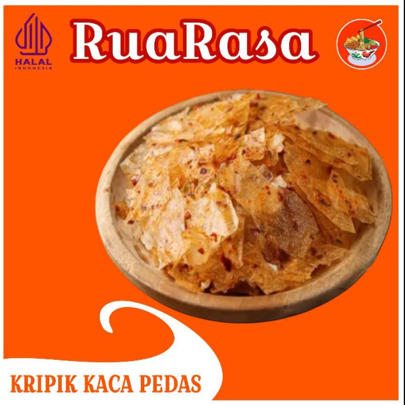 

Keripik Kaca Pedas daun jeruk 75 Gram Termurah Makassar