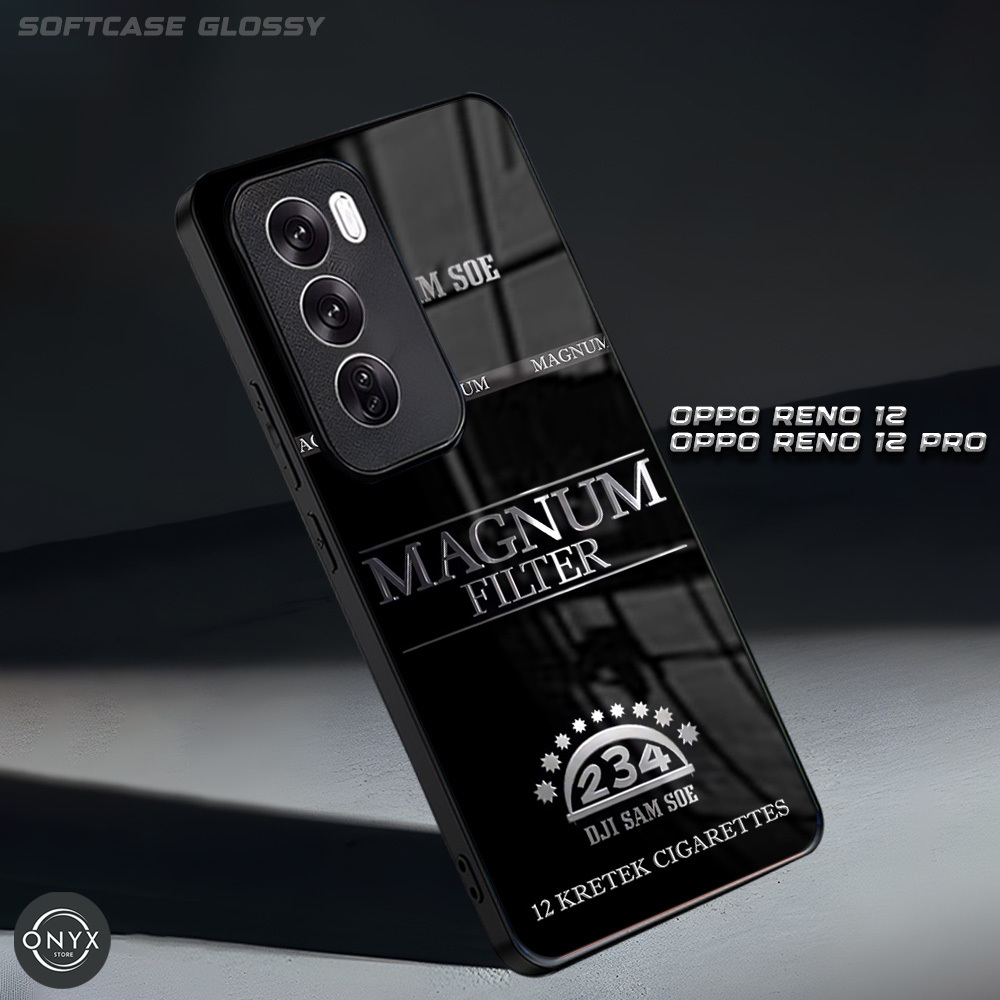 AA28 Softcase OPPO RENO 12 | 12 PRO | Case Oppo Reno 12 12 PRO Motif Rokok