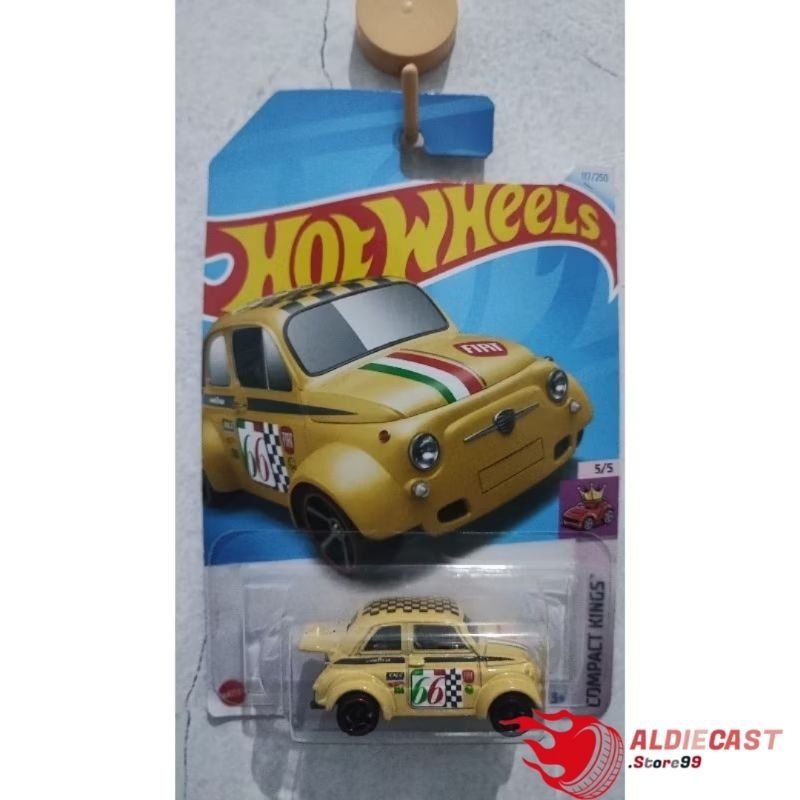 HOT WHEELS REGULER FIAT 500D MODIFICADO