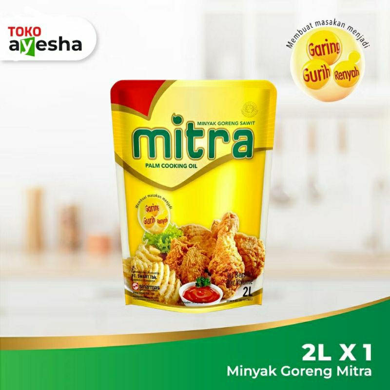 

Minyak Goreng Mitra Pouch 2 Liter