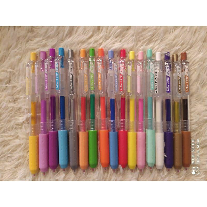 

Bolpoin//Pulpen//Bolpen Gel Artline Floure Warna ( 1pcs )