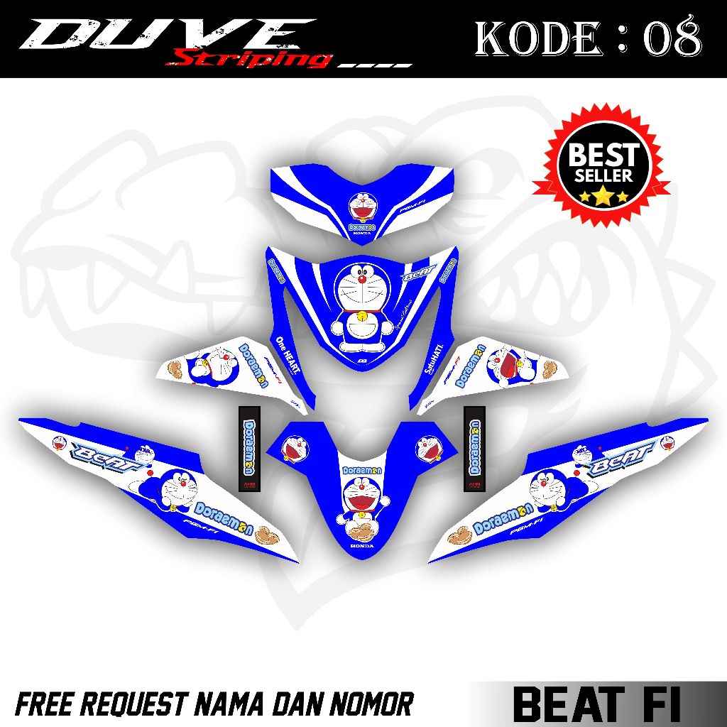 Decal Beat FI Full Body - Decal Beat FI. DV.08
