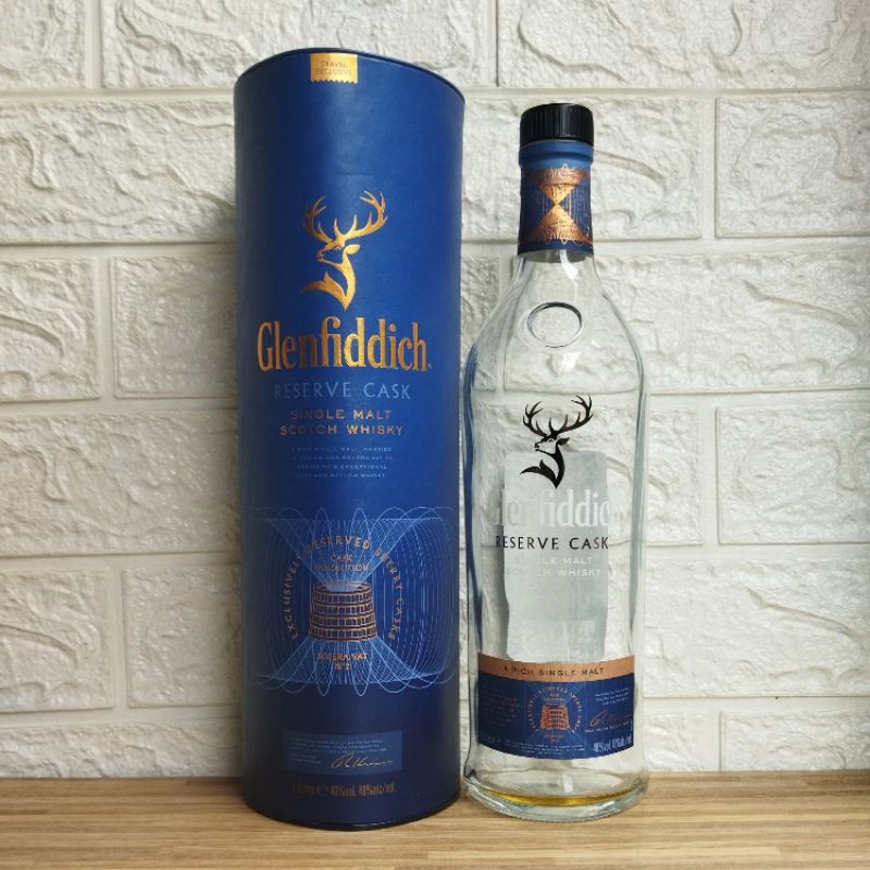 Botol Kosong Glenfiddich Reserve Cask + Box 1Liter